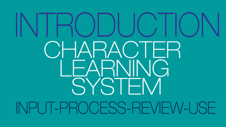 Introducing the Sensible Character Learning System