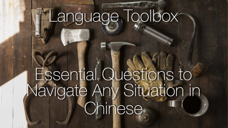 Language Toolbox: Essential Chinese Phrases to Help You Learn More and Navigate Any Situation in Chinese