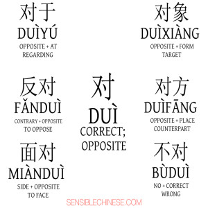 Words from Common Chinese Characters