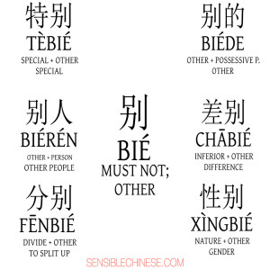 Words from Common Chinese Characters