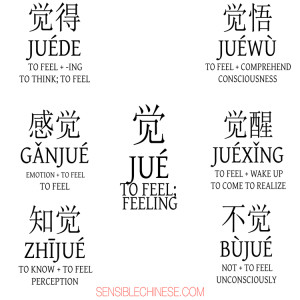Words from Common Chinese Characters