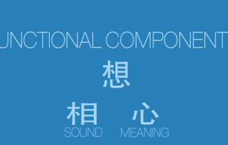 Chinese characters: Functional Components you must know – from Outlier Linguistics